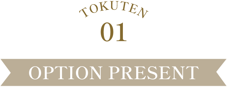 TOKUTEN01 OPTION PRESENT